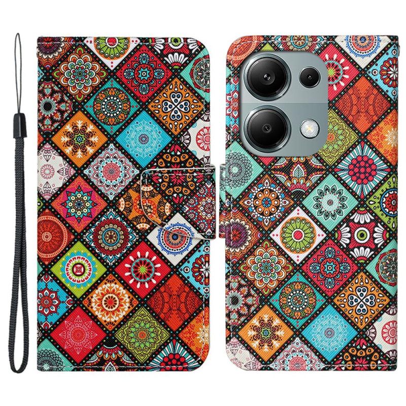 Δερματινη Θηκη Xiaomi Redmi Note 13 Pro 4g Ethnic Strap