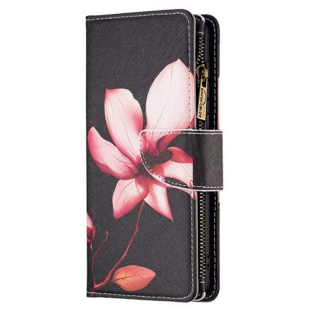 Δερματινη Θηκη Xiaomi Redmi Note 13 Pro 4g Πορτοφόλι Lotus Strap