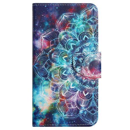 Δερματινη Θηκη Xiaomi Redmi Note 13 Pro 4g Starry Sky Και Lanyard Mandala