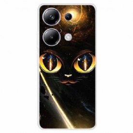 Κάλυμμα Xiaomi Redmi Note 13 Pro 4g Cat Eyes Σιλικόνης