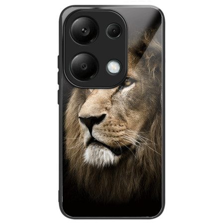 Κάλυμμα Xiaomi Redmi Note 13 Pro 4g Θήκες Κινητών Lion Head Tempered Glass