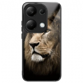 Κάλυμμα Xiaomi Redmi Note 13 Pro 4g Θήκες Κινητών Lion Head Tempered Glass