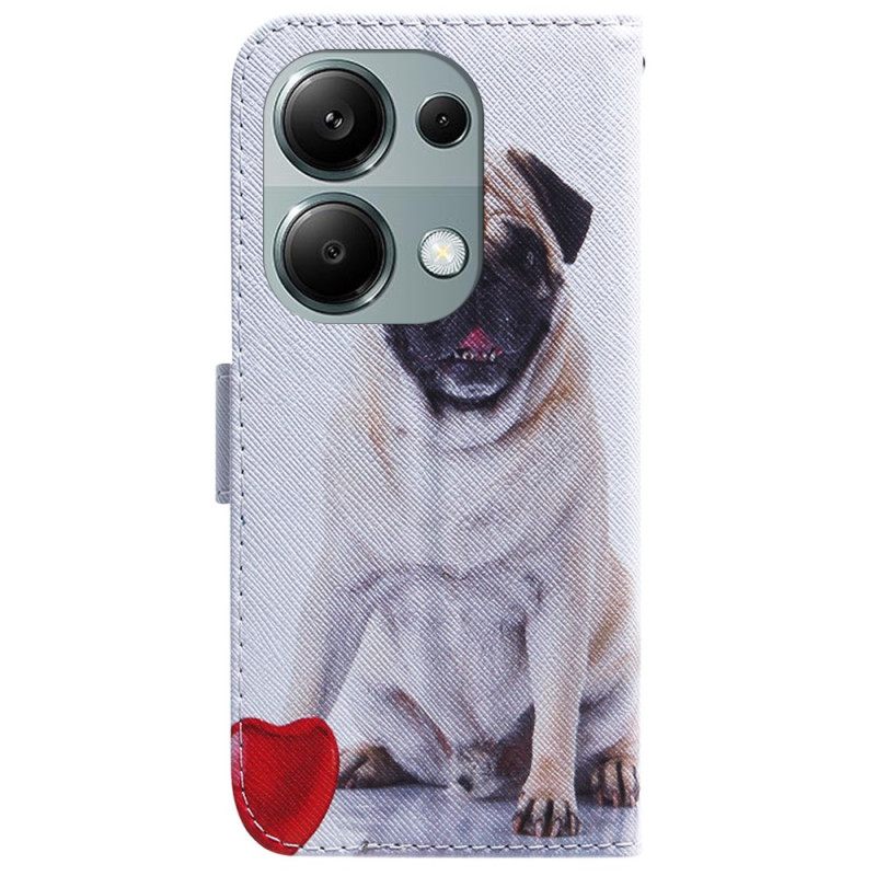 Θηκη Κινητου Xiaomi Redmi Note 13 Pro 4g Θήκες Κινητών Pug Dog Με Λουρί