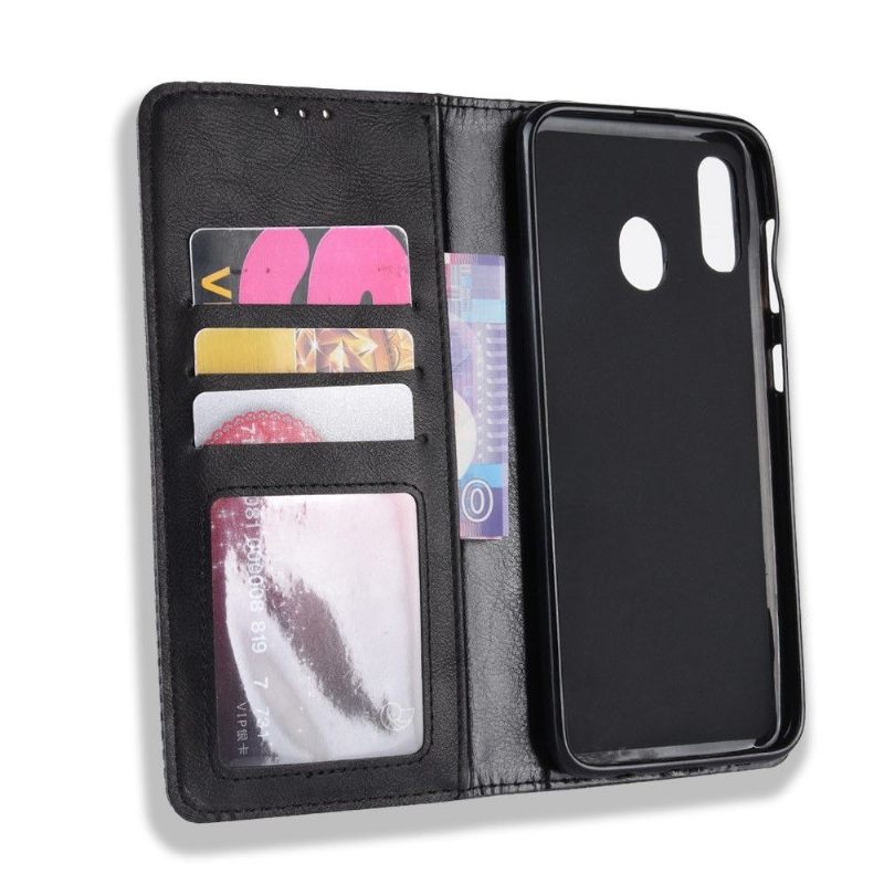 Θήκη Flip Samsung Galaxy A40 Leather Style Le Cirénius