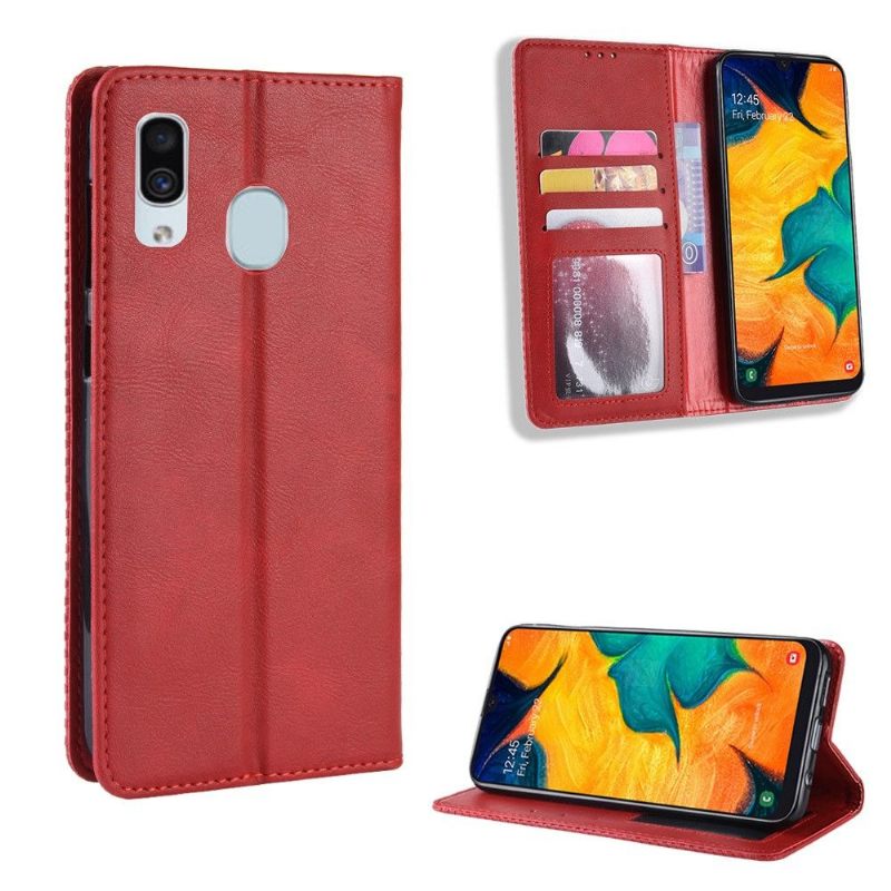 Θήκη Flip Samsung Galaxy A40 Leather Style Le Cirénius