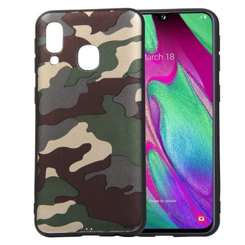 θηκη κινητου Samsung Galaxy A40 Military Camouflage Gel