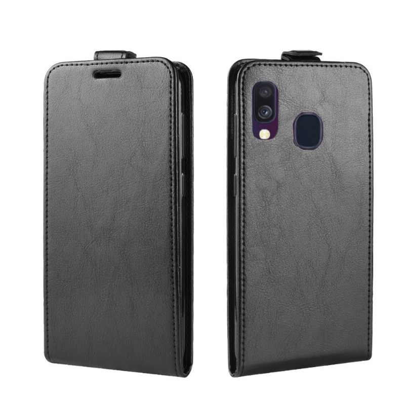 θηκη πορτοφολι Samsung Galaxy A40 Θήκη Flip Faux Leather Vertical