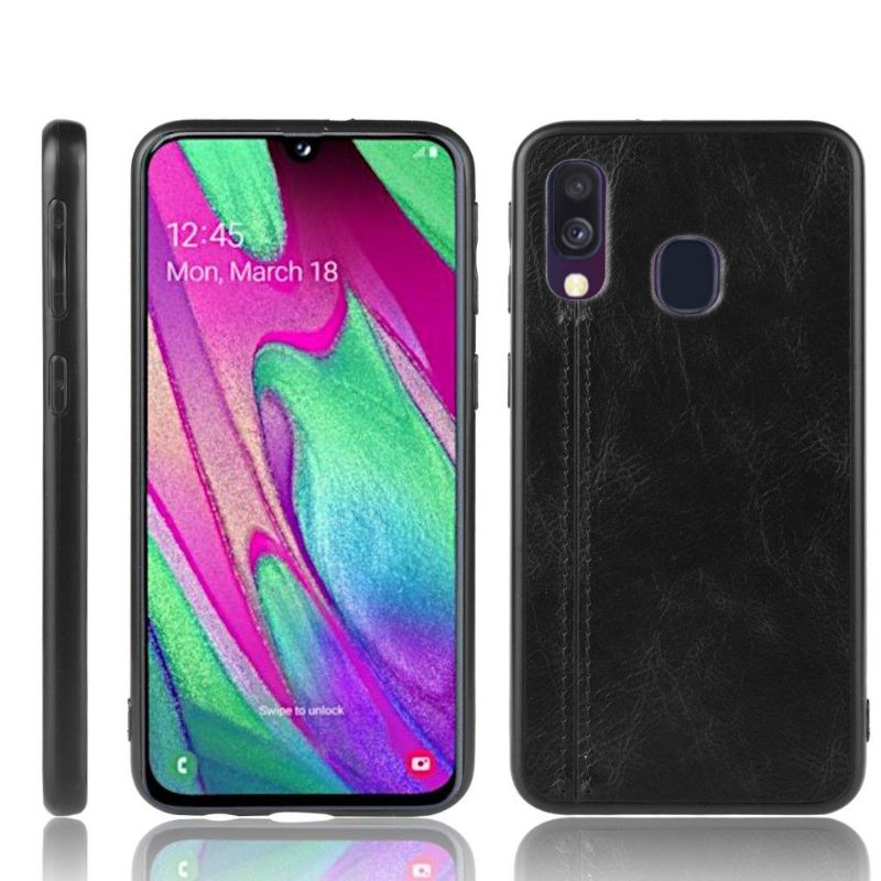 Θήκη Samsung Galaxy A40 Δερμάτινο Εφέ