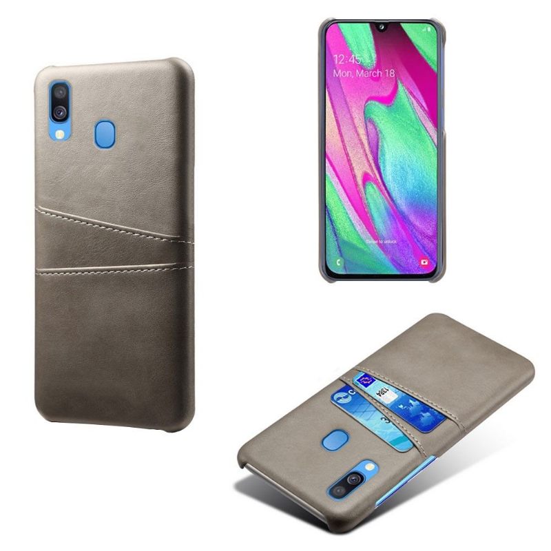 Θήκη Samsung Galaxy A40 Θήκη Κάρτας Melody Leather Effect