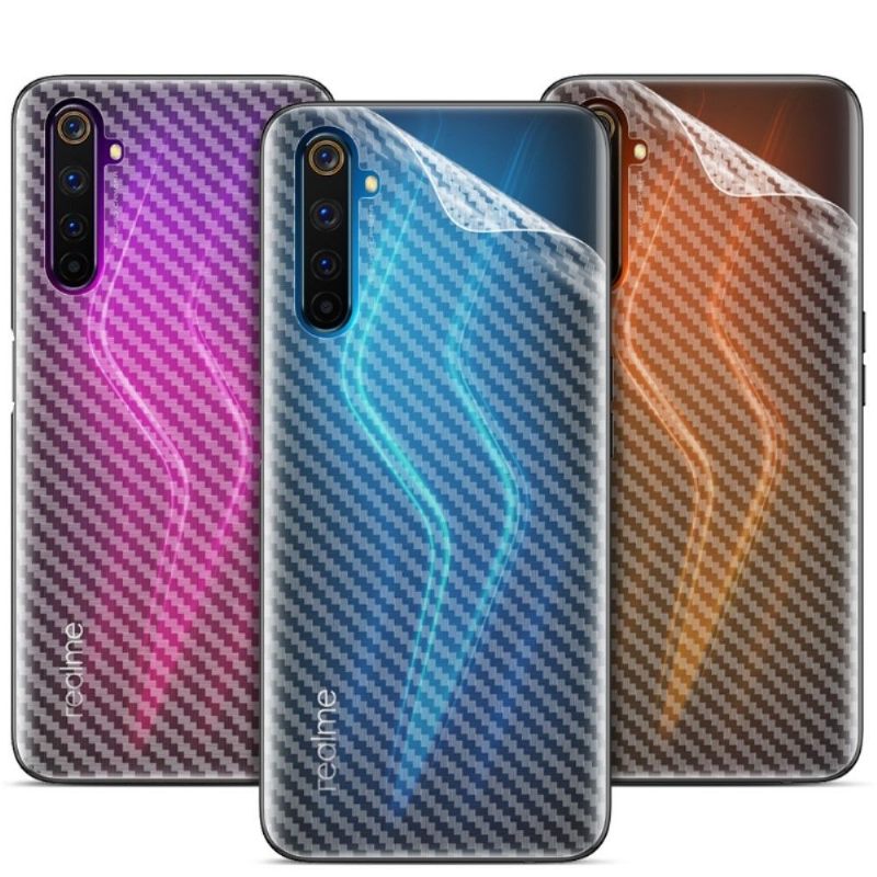 Carbon Rear Φιλμ Για Realme 6 Pro (2 Τεμάχια)