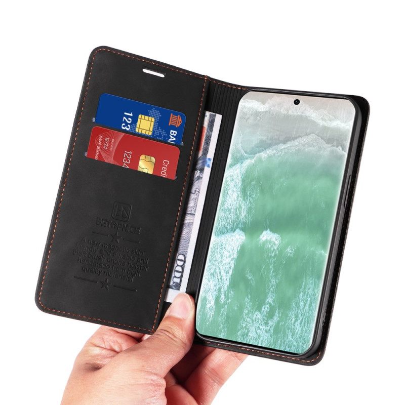 Δερματινη Θηκη Oppo Reno 11 5g Betopnice Suede Effect Rfid Blocking