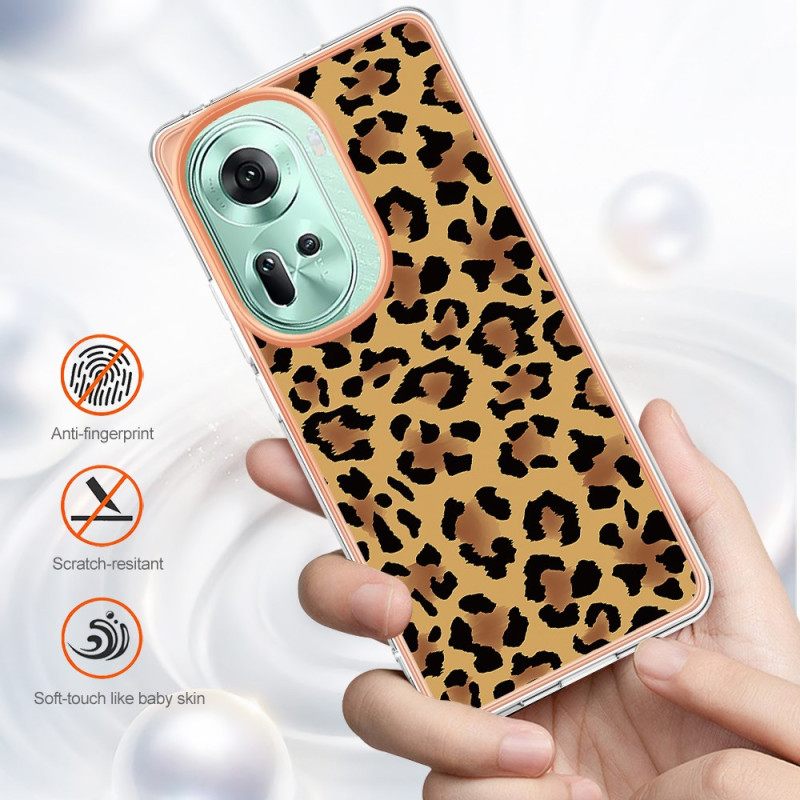 Κάλυμμα Oppo Reno 11 5g Leopard Print