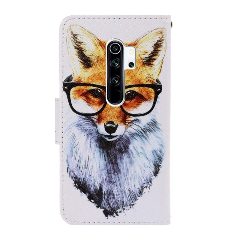 δερματινη θηκη Xiaomi Redmi Note 8 Pro Spectacled Fox