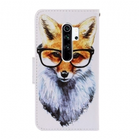 δερματινη θηκη Xiaomi Redmi Note 8 Pro Spectacled Fox