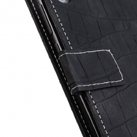 Κάλυμμα Xiaomi Redmi Note 8 Pro Croc Imitation Leather Effect