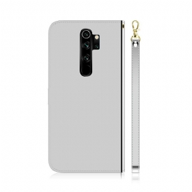 Κάλυμμα Xiaomi Redmi Note 8 Pro Εφέ Καθρέφτη Από Συνθετικό Δέρμα