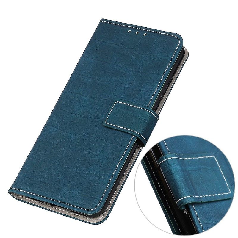 Κάλυμμα Xiaomi Redmi Note 9T Imitation Leather Croc Look