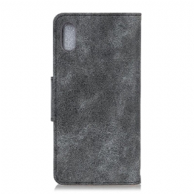 Θήκη Flip Xiaomi Redmi 9A Edouard Faux Leather Vintage