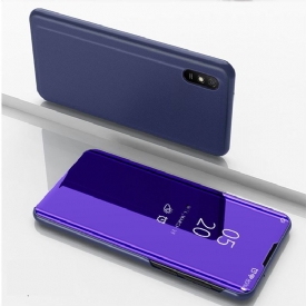 Θήκη Xiaomi Redmi 9A Θήκη Flip Εφέ Καθρέφτη