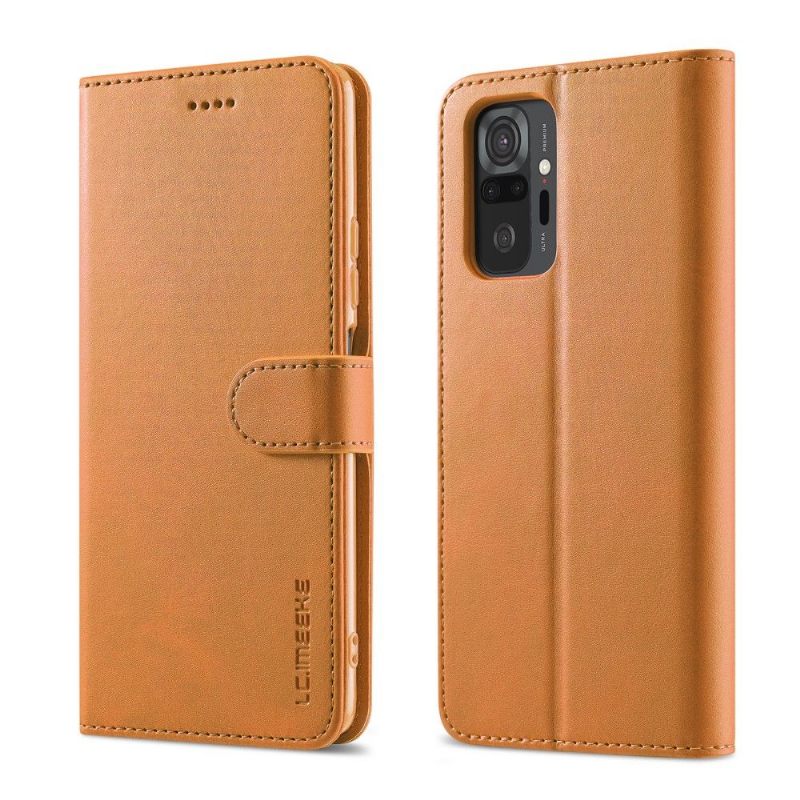 δερματινη θηκη Xiaomi Redmi Note 10 Pro Θήκη Flip Leather Effect Lc.imeeke