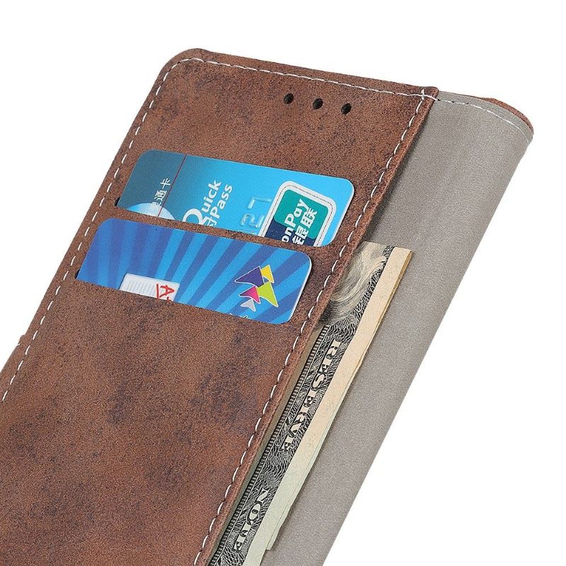 Κάλυμμα Xiaomi Redmi Note 10 Pro Cyrius Faux Leather Vintage