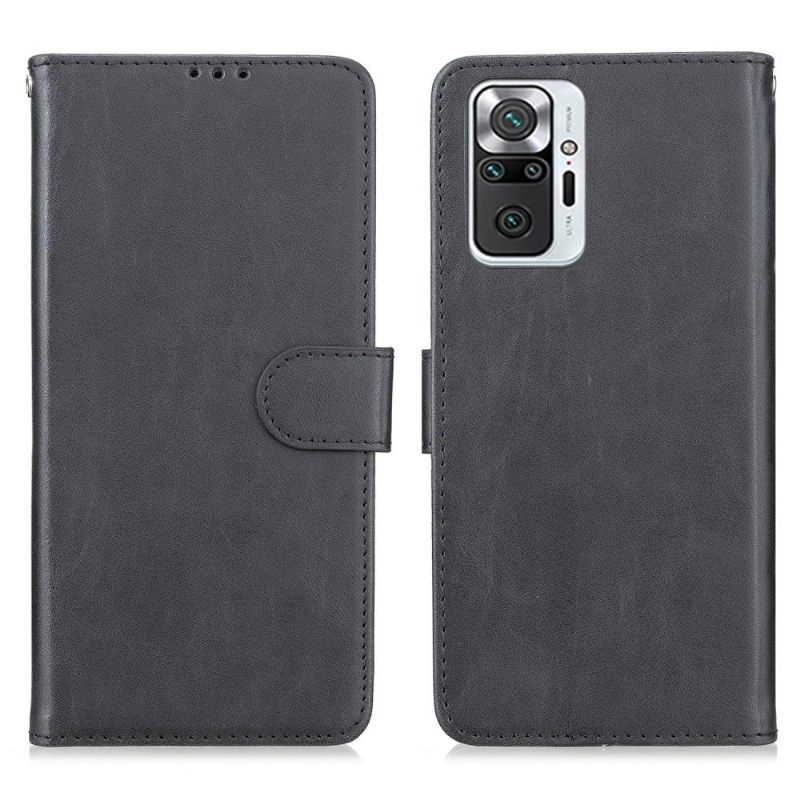 Κάλυμμα Xiaomi Redmi Note 10 Pro Faux Leather Retro