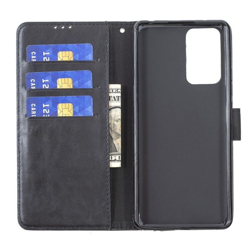 Κάλυμμα Xiaomi Redmi Note 10 Pro Faux Leather Retro