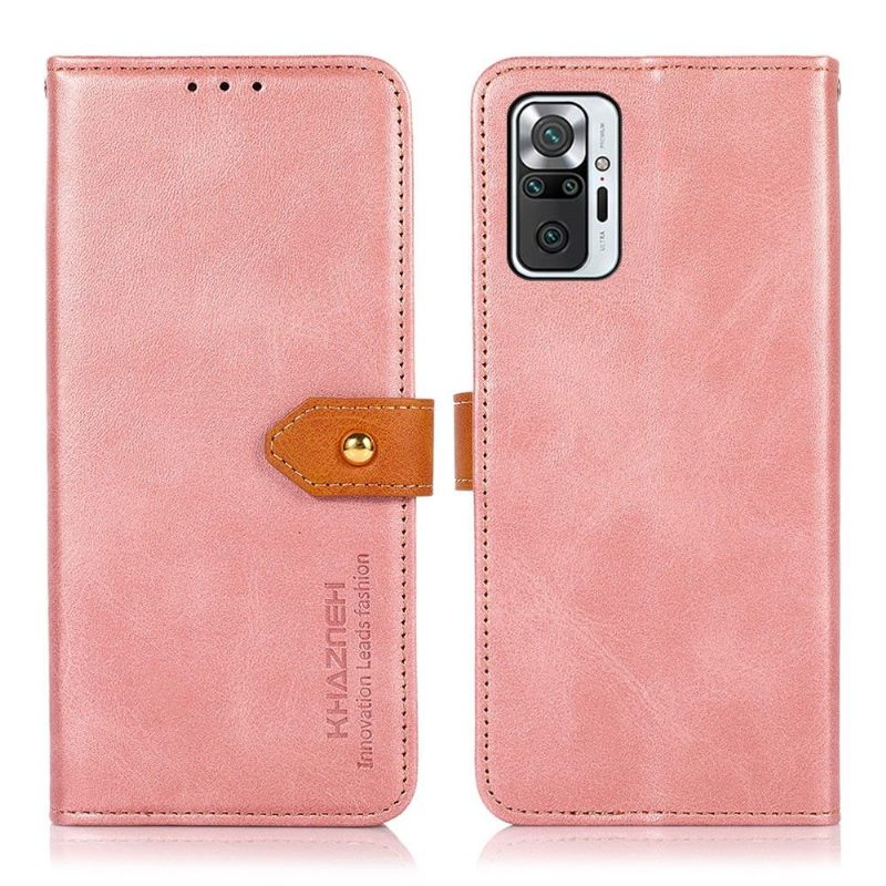 Κάλυμμα Xiaomi Redmi Note 10 Pro Khazneh Bicolor Faux Leather