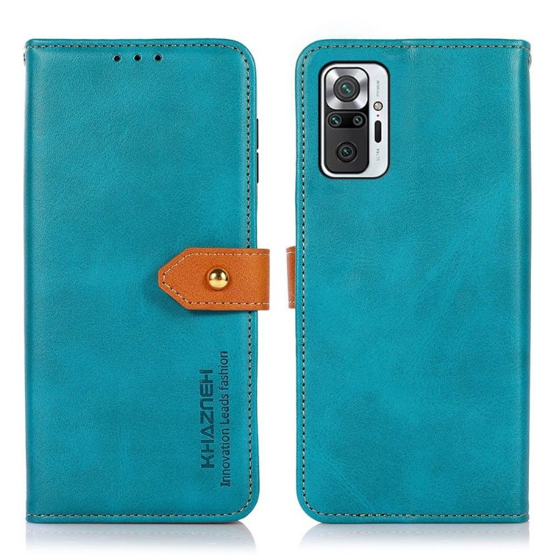 Κάλυμμα Xiaomi Redmi Note 10 Pro Khazneh Bicolor Faux Leather