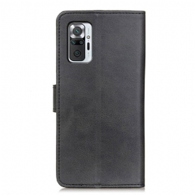 Κάλυμμα Xiaomi Redmi Note 10 Pro Marius Matte Leather Effect