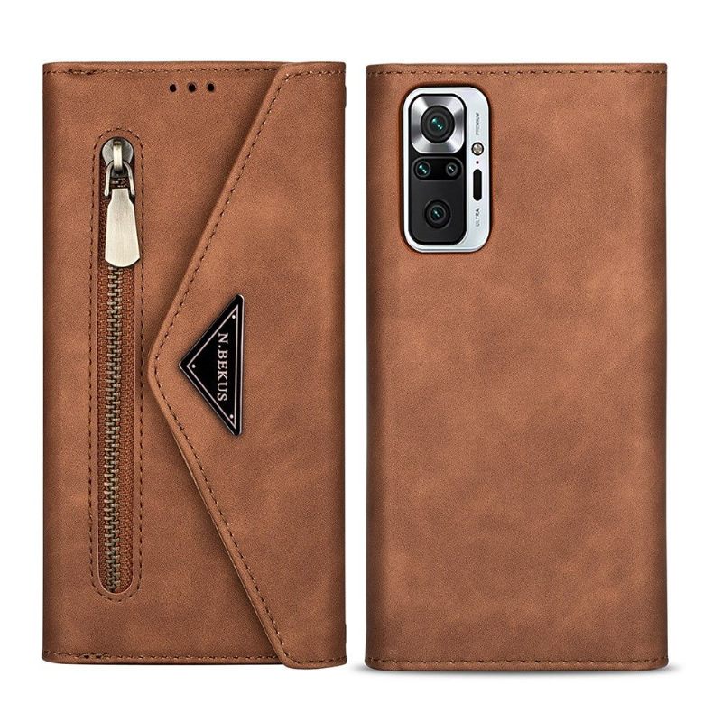 Κάλυμμα Xiaomi Redmi Note 10 Pro πορτοφολι Leather Effect N.bekus