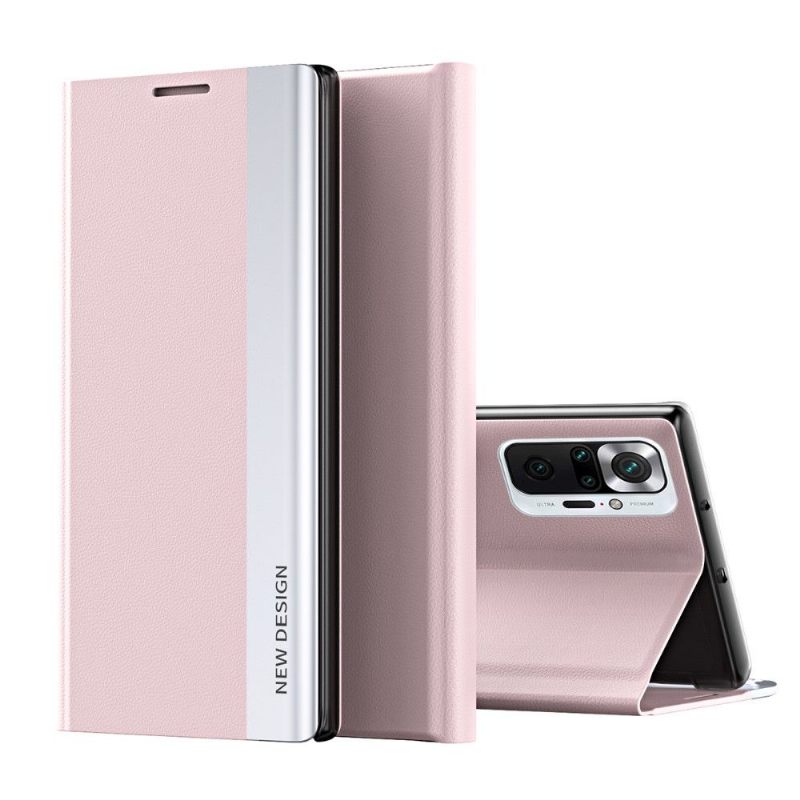 Θήκη Flip Xiaomi Redmi Note 10 Pro Business Leather Effect Magnet