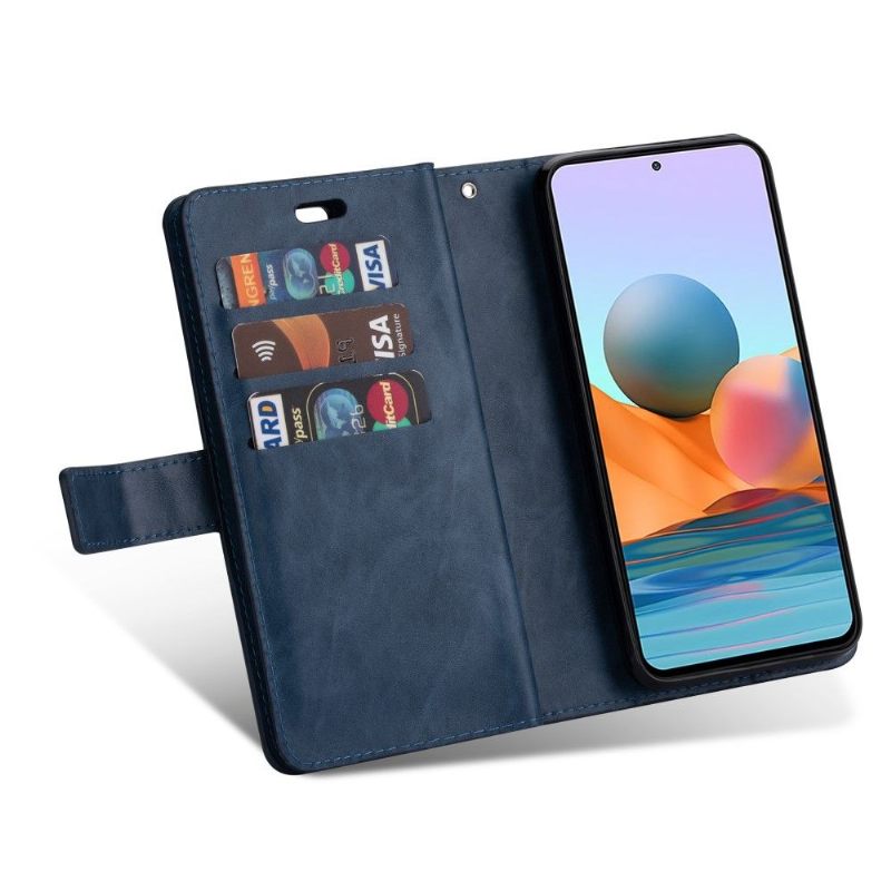 Θήκη Flip Xiaomi Redmi Note 10 Pro πορτοφολι με κορδονι Συνθετικό Δέρμα