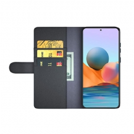 Θήκη Flip Xiaomi Redmi Note 10 Pro Premium Δέρμα