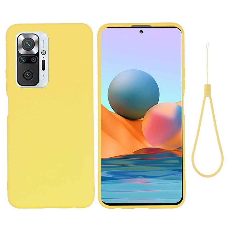 θηκη κινητου Xiaomi Redmi Note 10 Pro Puro Υγρή Σιλικόνη