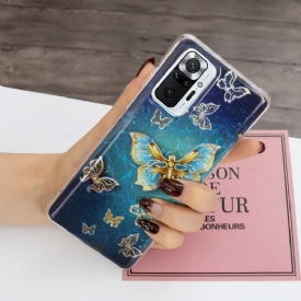 Θήκη Xiaomi Redmi Note 10 Pro Glitter Butterflies