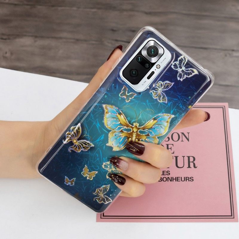 Θήκη Xiaomi Redmi Note 10 Pro Glitter Butterflies