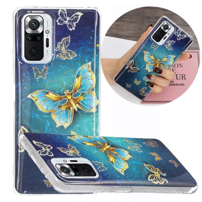 Θήκη Xiaomi Redmi Note 10 Pro Glitter Butterflies