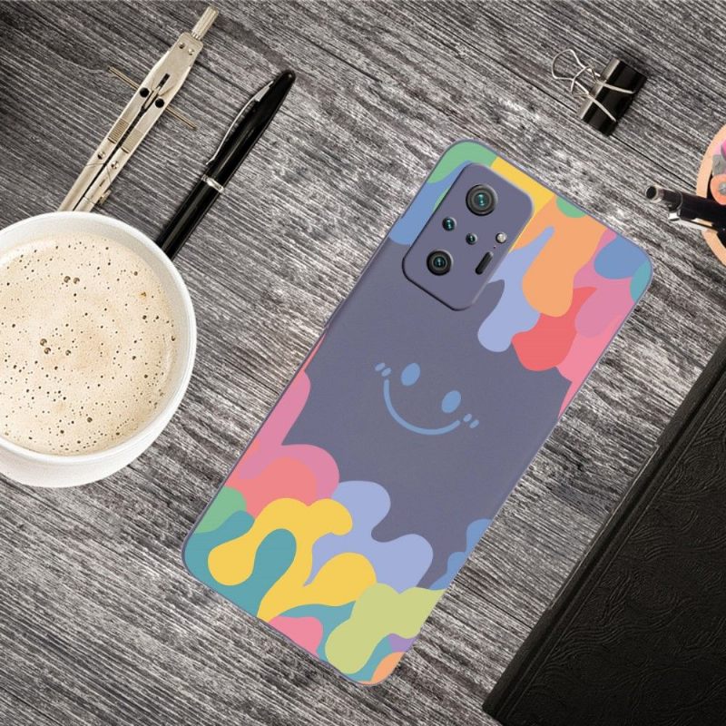 Θήκη Xiaomi Redmi Note 10 Pro Silicone Smiling Splash