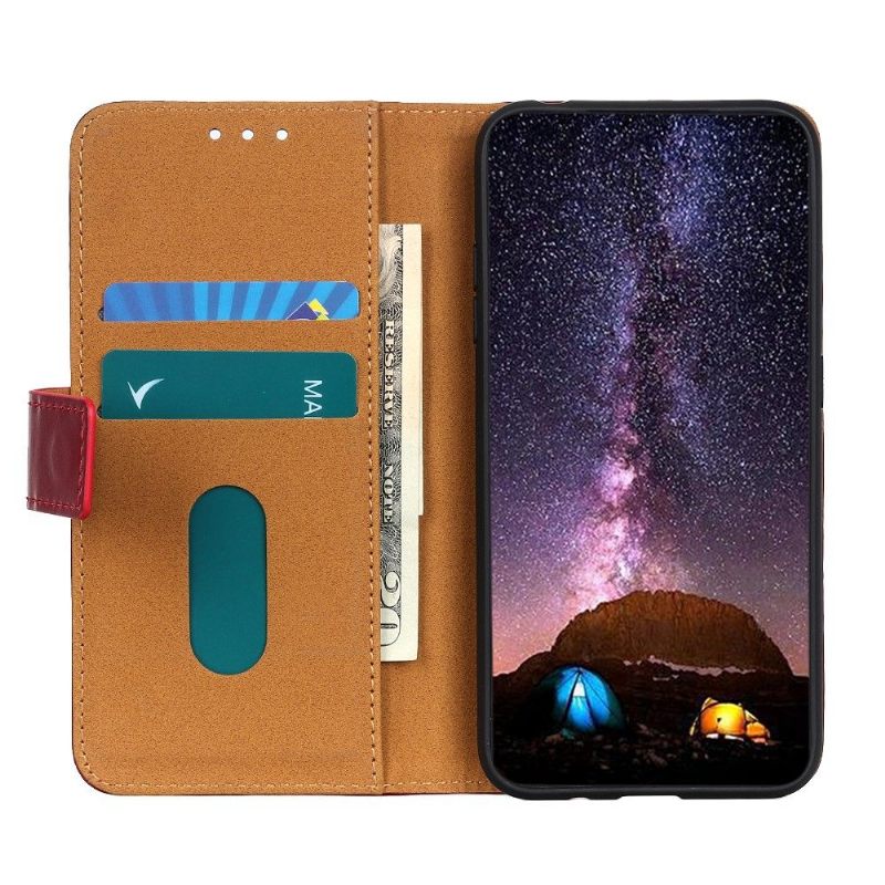 δερματινη θηκη Xiaomi Redmi Note 10 5G / Poco M3 Pro Melody Leather Effect Λειτουργία Υποστήριξης