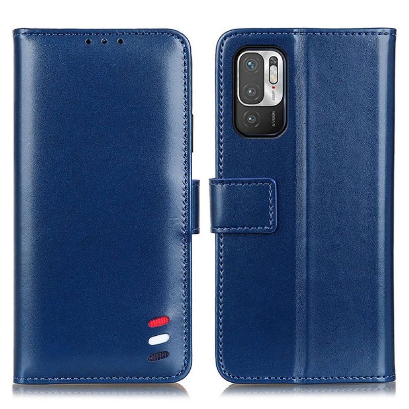 δερματινη θηκη Xiaomi Redmi Note 10 5G / Poco M3 Pro Melody Leather Effect Λειτουργία Υποστήριξης