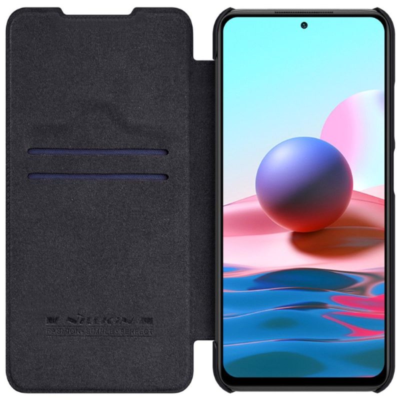 Κάλυμμα Xiaomi Redmi Note 10 5G / Poco M3 Pro Δερμάτινο Εφέ Σειράς Qin