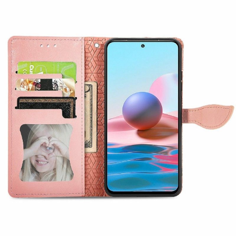 Κάλυμμα Xiaomi Redmi Note 10 5G / Poco M3 Pro Φύλλο Μάνταλα