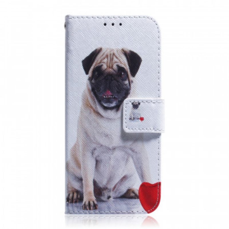 δερματινη θηκη OnePlus 10 Pro 5G Pug Dog