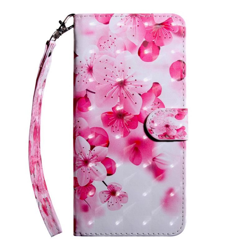 Κάλυμμα OnePlus 10 Pro 5G Floral Με Λουράκι