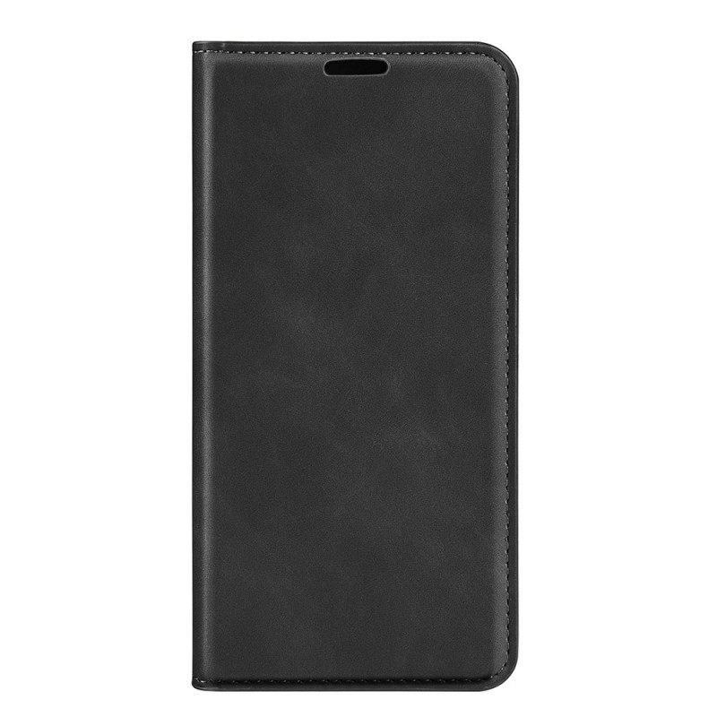 θηκη κινητου OnePlus 10 Pro 5G Θήκη Flip Εφέ Silk Soft Leather