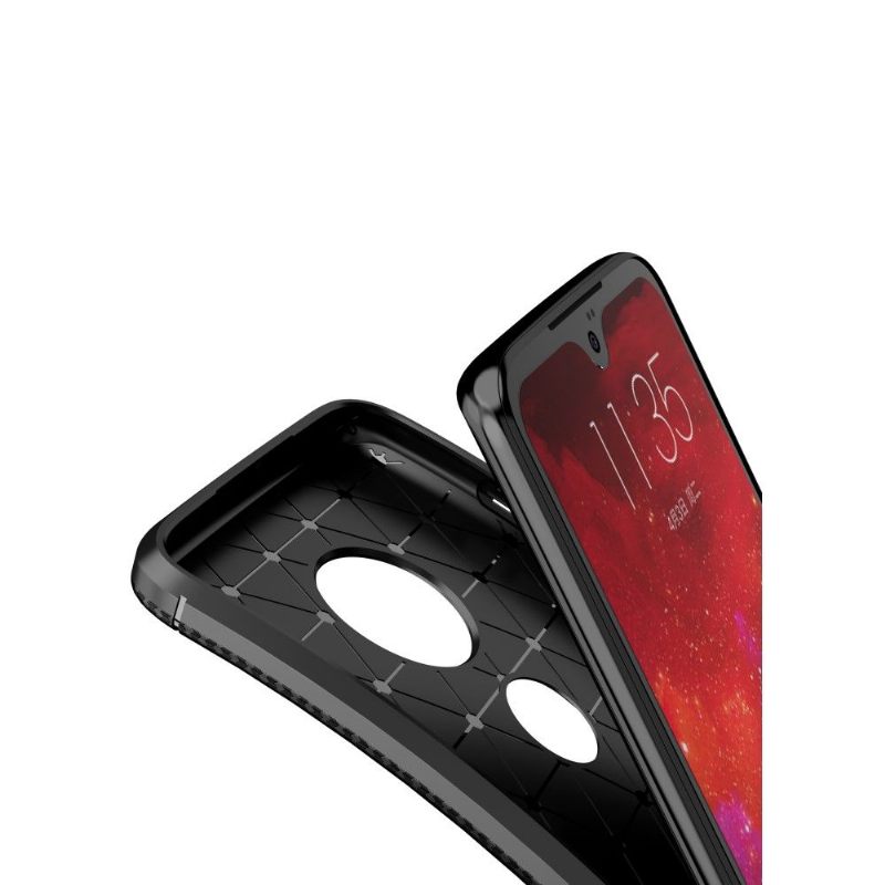 θηκη κινητου Motorola Moto G7 Gel Karbon