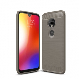 Θήκη Motorola Moto G7 Carbon Brushed Gel