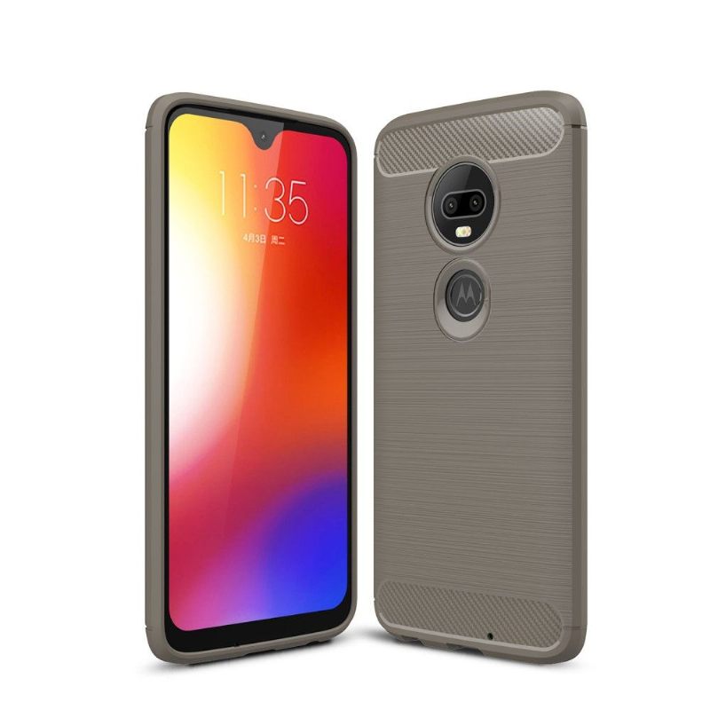 Θήκη Motorola Moto G7 Carbon Brushed Gel