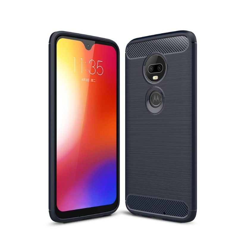 Θήκη Motorola Moto G7 Carbon Brushed Gel